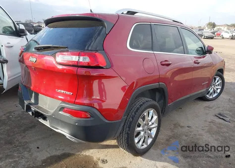 2017 Jeep Cherokee Limited Fwd из США, поврежденный, VIN 1C4PJLDSXHW623952